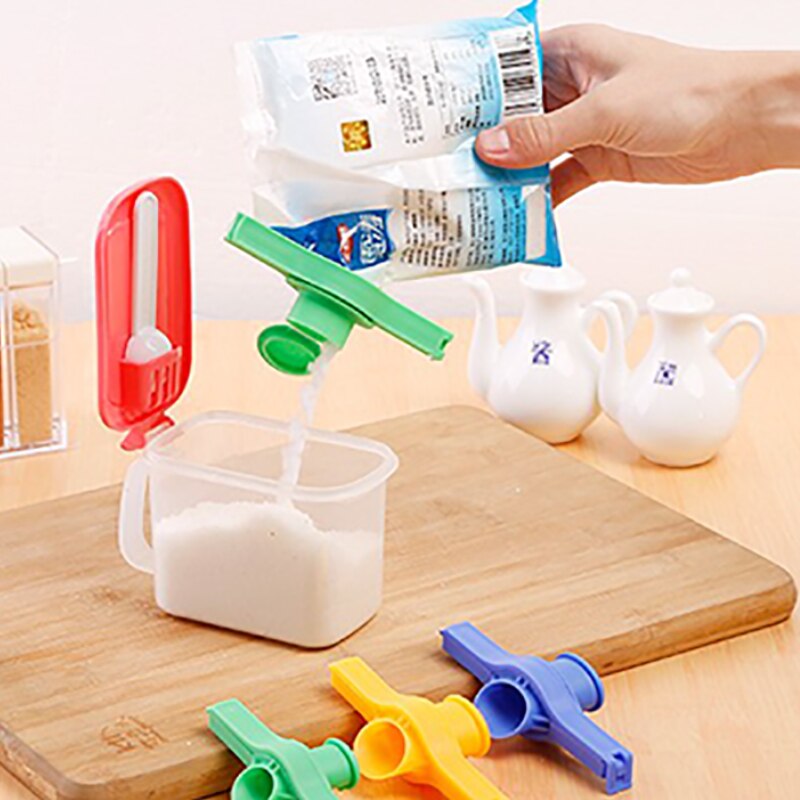 Portable Bag Clip Storage Food Fresh Clips Sealing Kitchen Sealer Reusable Kid Powder Package Kitchen Tool Accessories Gadgets