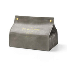Load image into Gallery viewer, Container Towel Napkin Nordic Leather Tissue Box Paper Dispenser Tissue Holder Case For Living Room Office Home Decoration
