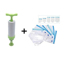 Load image into Gallery viewer, Vacuum Food Bag Sealer food storage bag Air pump Suitable for refrigerator plastic ziplock seal bag reusable preservation
