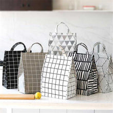 Load image into Gallery viewer, New Fashion Portable Lunch Bag Pouch Storage Box Insulated Thermal Bento Cooler Picnic Tote High Quality for Women Kids Men
